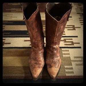 Italian made Cowboy style boots